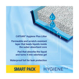 Catsan Hygiene Smart Pack 2x Inlays Cat Litter Dust-Free Litter Tray Liner 2 x 1.9kg - McGrocer