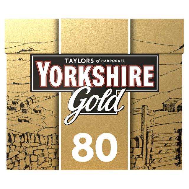 Yorkshire Gold Teabags 80 per pack GOODS M&S