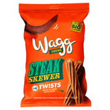 Wagg Chews Steak Skewer Twists Dog Treats 110g