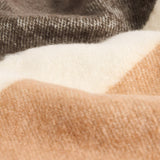 Habitat Brushed Mohair Striped Throw - Neutral - 12x150