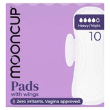 Mooncup Pads with Wings Heavy x10