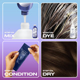 Clairol Nice'N Easy Tone+Gloss Dark Brown 400/79 Semi Permanent Hair Dye