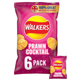 Walkers Prawn Cocktail Multipack Crisps 6 x 25g
