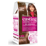 L'Oreal Paris Casting Creme Gloss Semi Permanent Hair Dye Light Brown 600