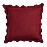Habitat Scallop Cushion Pomegranate 43x43