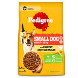 Pedigree Complete Adult Small Dog Dry Poultry & Vegetables 1.4kg
