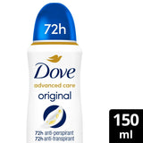 Dove Women Original 72h Advanced Care Antiperspirant Deodorant 150ml