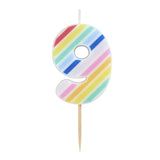 Sainsbury's Home Printed Number Candle Age 9