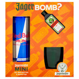 Jägermeister Mini, Red Bull Can & Bomb Cup Gift Set