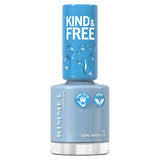 Rimmel London Kind & Free Nail Polish Tidal Wave Blue 8ml