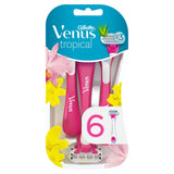 Venus Tropical Disposable Razors x6