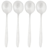 Habitat Set of 4 Simplicity Stainless Steel Soup Spoons