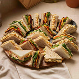 Sainsbury's Vegetarian Sandwich Platter (20 Quarters)