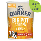 Quaker Golden Syrup Porridge Big Pot 76g