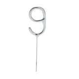Sainsbury's Home Silver Number Cake Sparkler Candle - Age 9