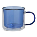 Habitat Double Walled Mug - Blue