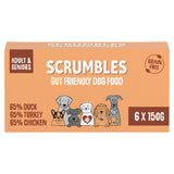 Scrumbles Gut Friendly Wet Dog Food 6 x 150g