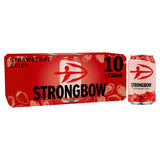 Strongbow Strawberry Cider Cans 10 x 330ml