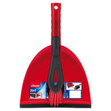 Vileda 2 In 1 Dustpan & Brush Set General Household ASDA