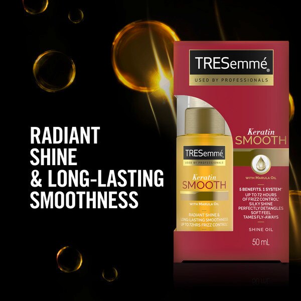 TRESemme pro collection Shine Oil Keratin Smooth 50ml GOODS Superdrug