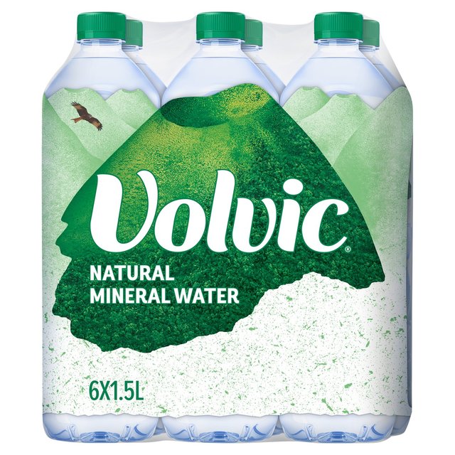 Volvic Still Mineral Water 6 x 1.5L GOODS M&S