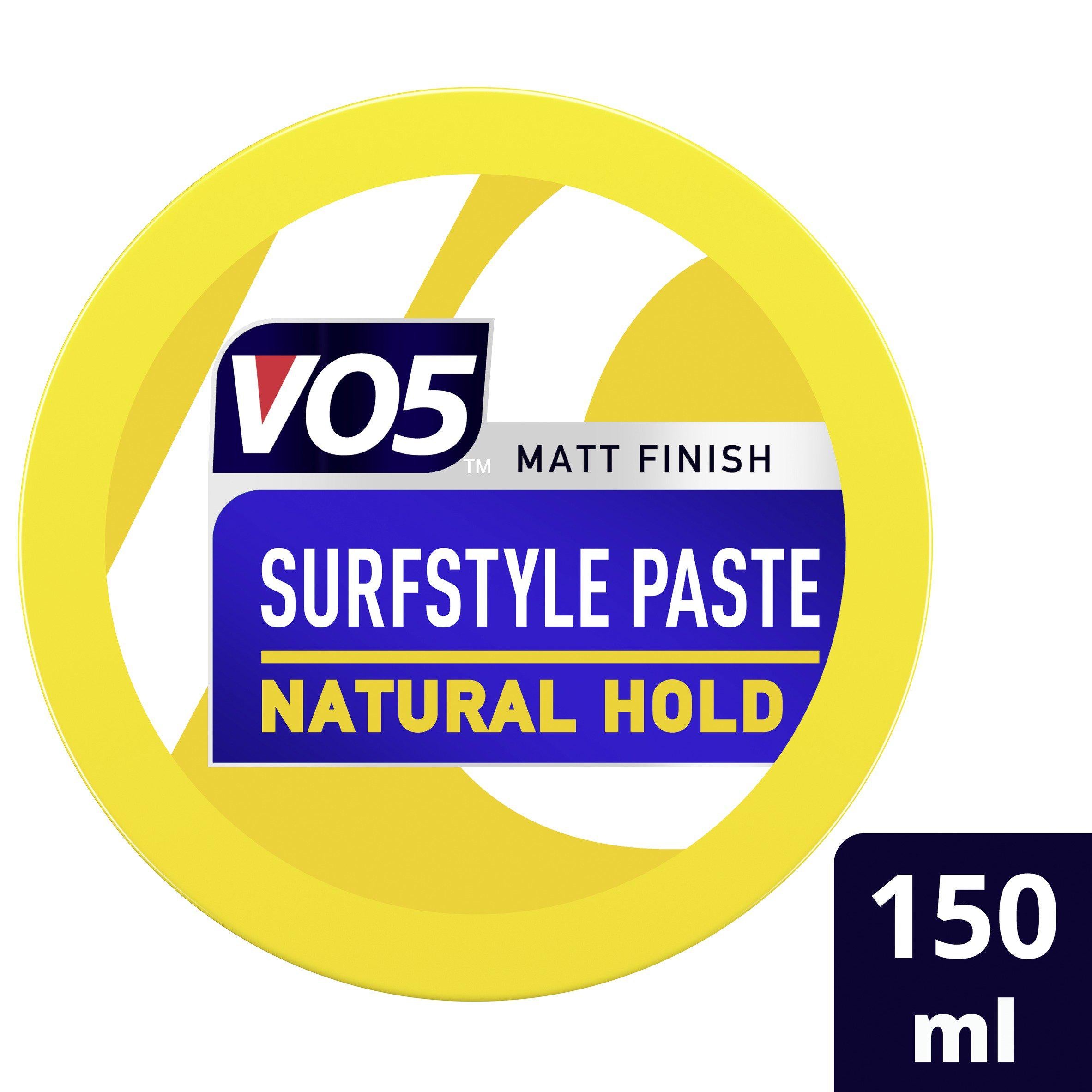 VO5 SurfStyle Natural Hold Hair Paste 150ml hair Sainsburys