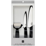 M&S Ceramic Knife Set with Peeler - McGrocer