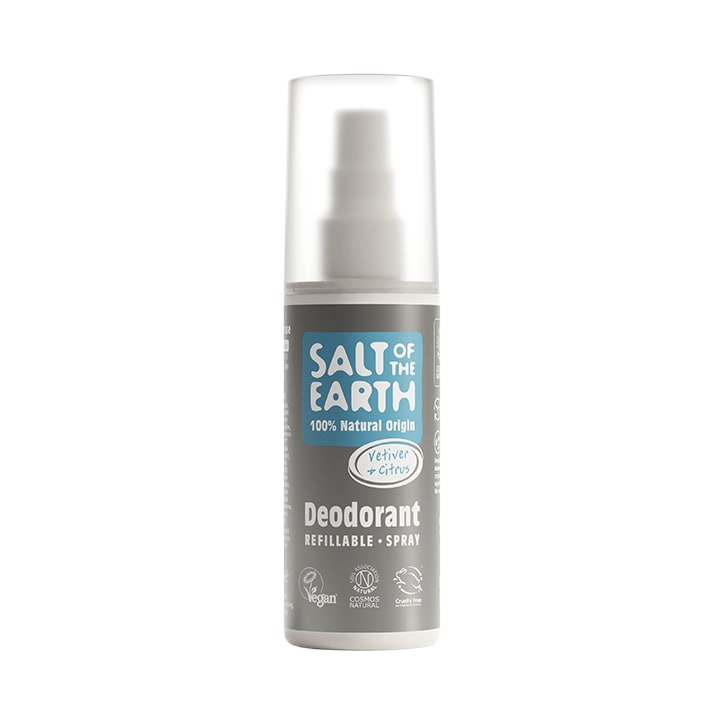 Salt of the Earth Vetiver & Citrus Deodorant Refillable Spray 100ml - 998794