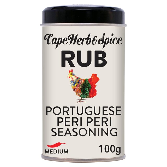 Cape Herb & Spice Portuguese Peri Peri Rub   100g - McGrocer
