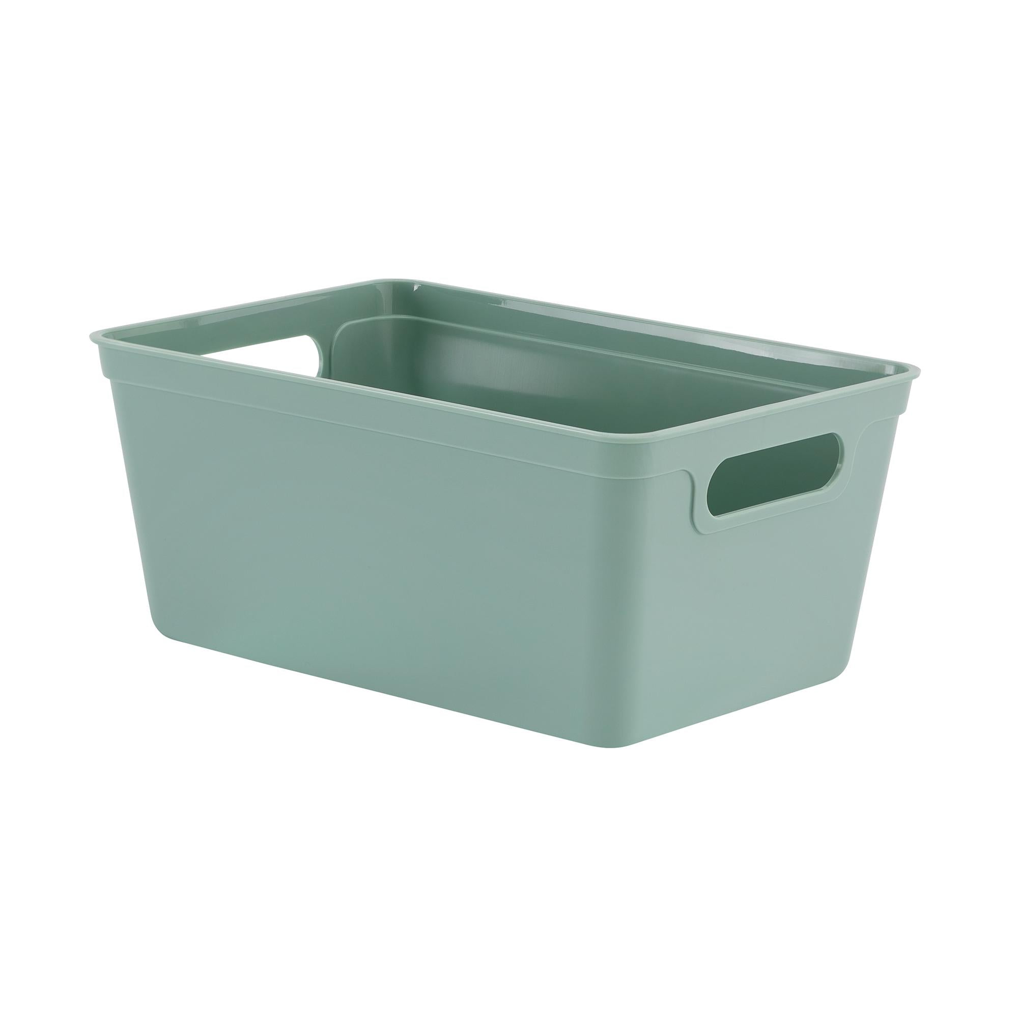 Sainsbury's Storage Tray Sage 4L - McGrocer