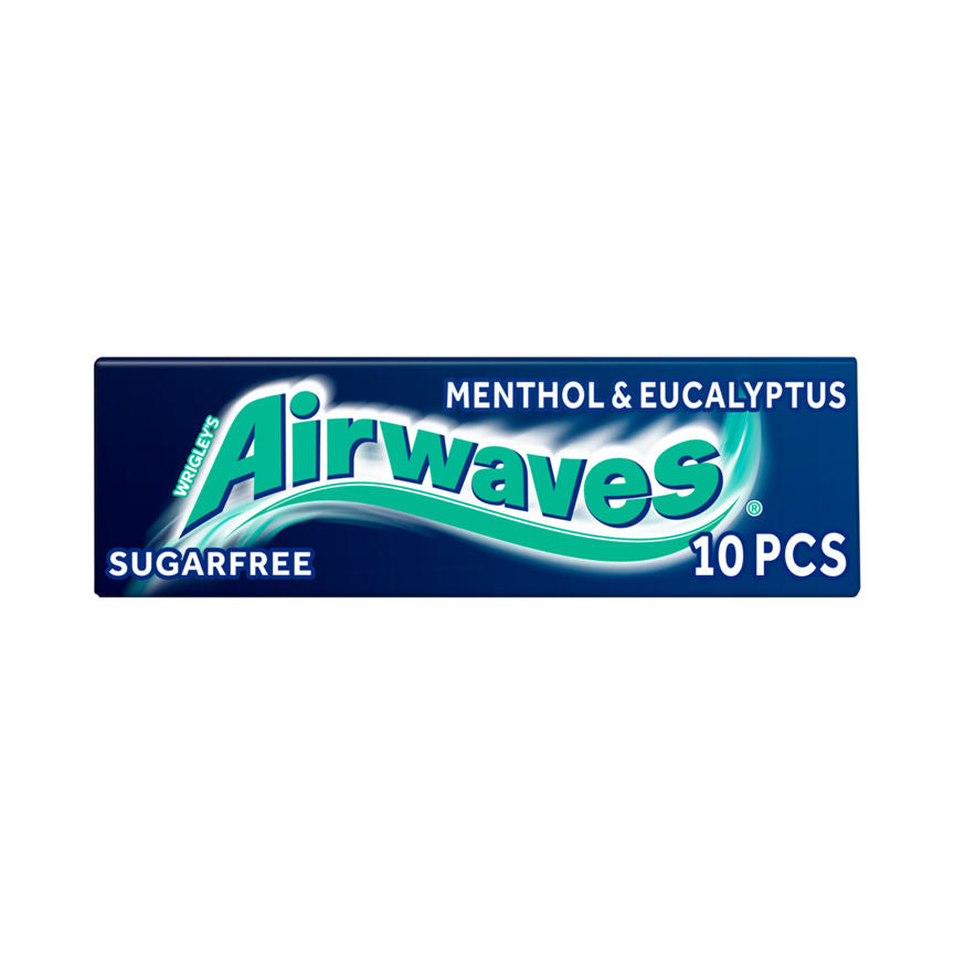 Wrigley's Airwaves Menthol & Eucalyptus Sugarfree Gum - McGrocer
