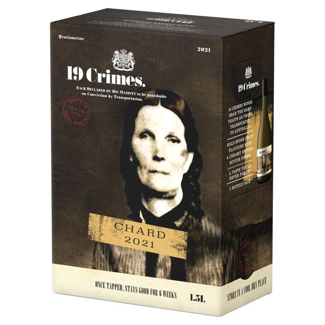 19 Crimes Chard Bag in Box 1.5L - McGrocer