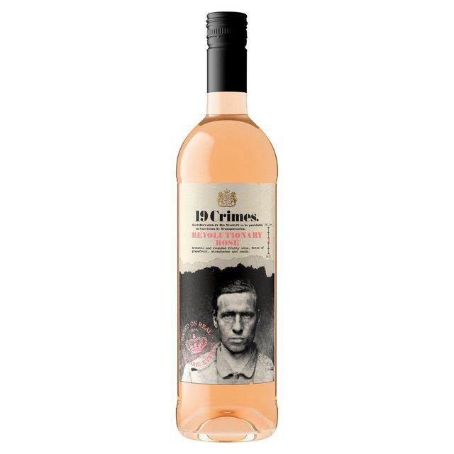 19 Crimes Revolutionary Rose   75cl - McGrocer