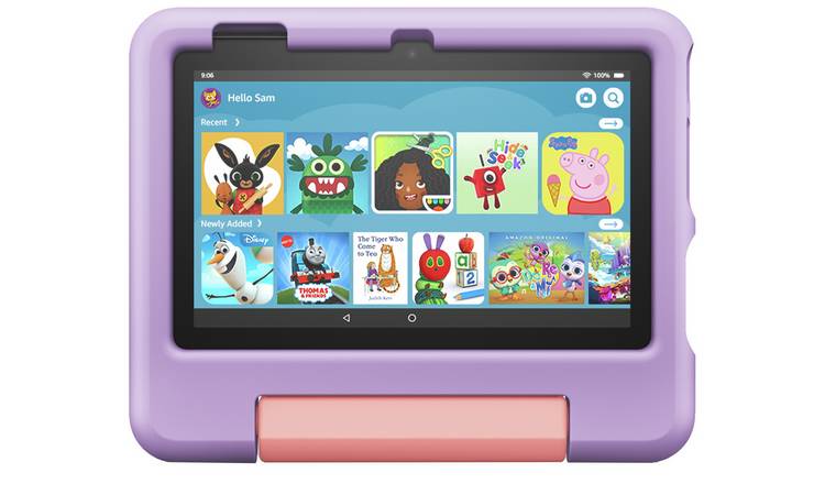 Amazon Fire 7 Kids Tablet for ages 3-7, 7in 16GB - Purple - McGrocer