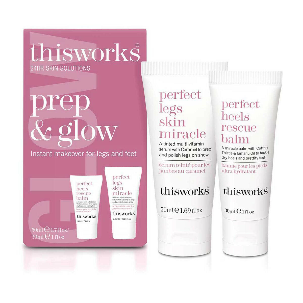 This Works Perfect Prep and Glow Kit Body Care Boots