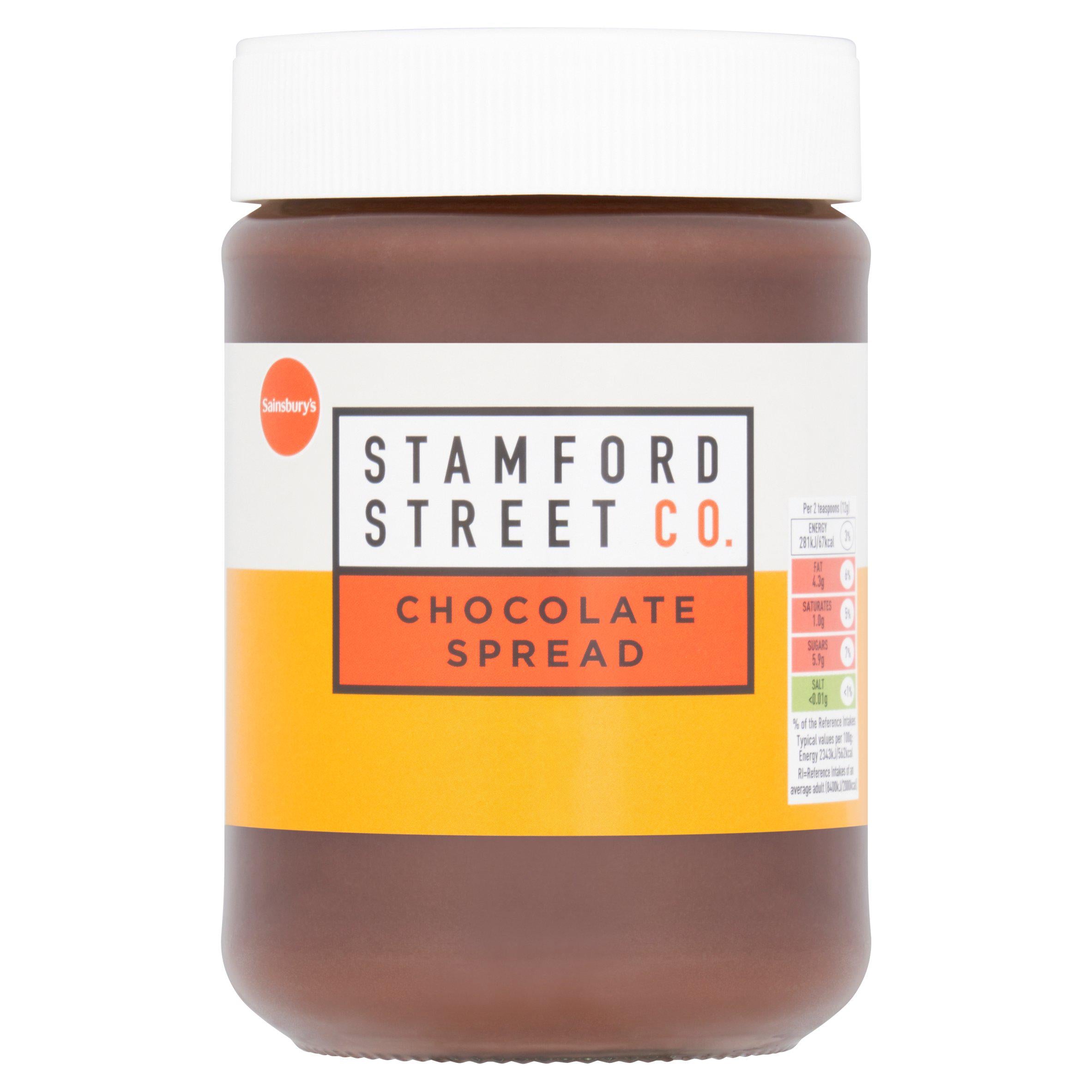 Stamford Street Co. Chocolate Spread 400g Chocolate & sweet spreads Sainsburys
