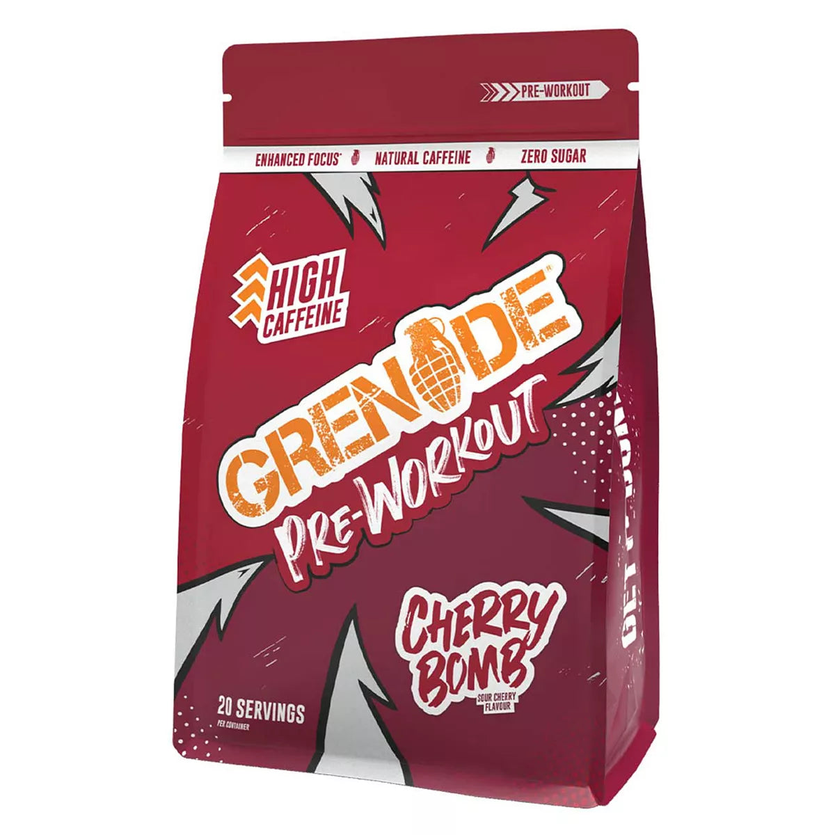Grenade Pre-Workout Powder Cherry Bomb - 330g - McGrocer