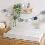 The Tiny Bed Co. Anti-Roll Changing Mat - Castaway (Grey) GOODS Superdrug