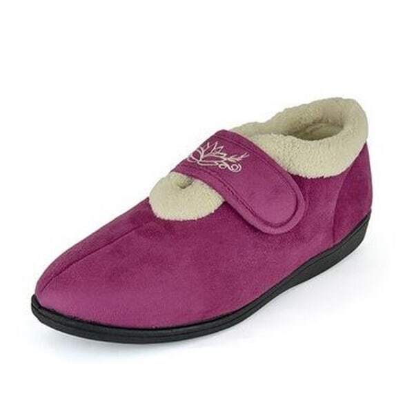 Womens Embroidered Slippers (UK 6) GOODS Superdrug