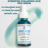 2% Hyaluronic Acid + 1% Vegan Collagen Face Serum - McGrocer