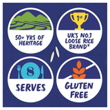 Tilda Boil in the Bag Pure Basmati Rice 8 x 62.5g GOODS M&S