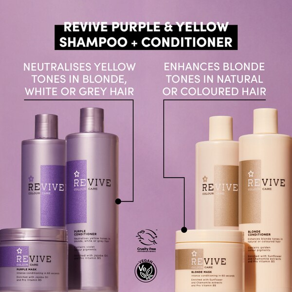 Superdrug Revive Purple Conditioner 400ml GOODS Superdrug