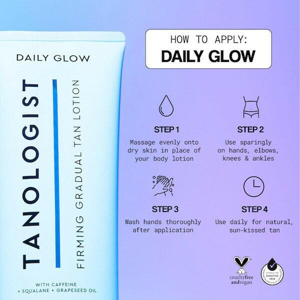 Tanologist Daily Glow Gradual Tan Light to Medium Firming GOODS Superdrug