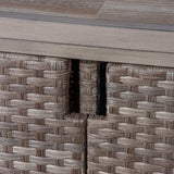 SunVilla Taylor 5 Piece High Dining Wicker Bar Set + Cover GOODS Costco UK