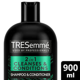 Tresemme 2 in 1 Cleanses & Conditions Shampoo & Conditioner 900ml GOODS M&S