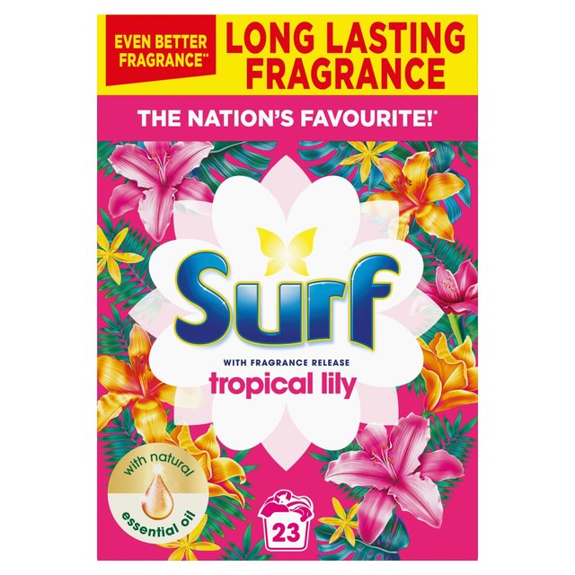 Surf Biological Washing Powder Tropical Lily & Ylang-Ylang  23 Wash   1.15kg GOODS M&S