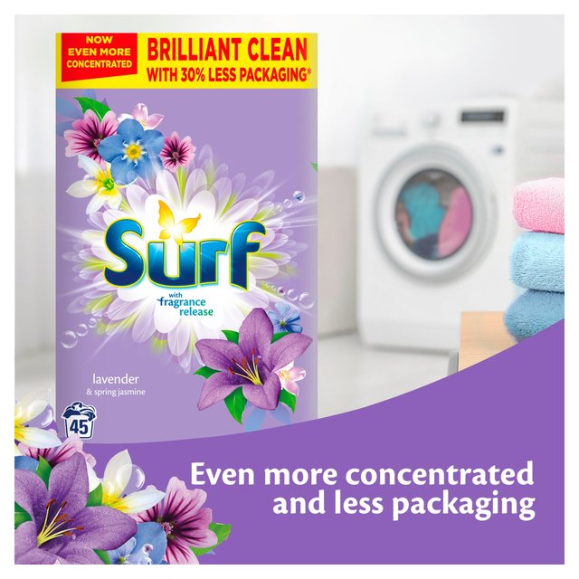 Surf Laundry Powder Lavender 45 Wash   2.25kg GOODS M&S