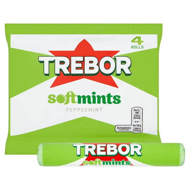 Trebor Softmints Peppermint Mint Rolls 179g GOODS M&S
