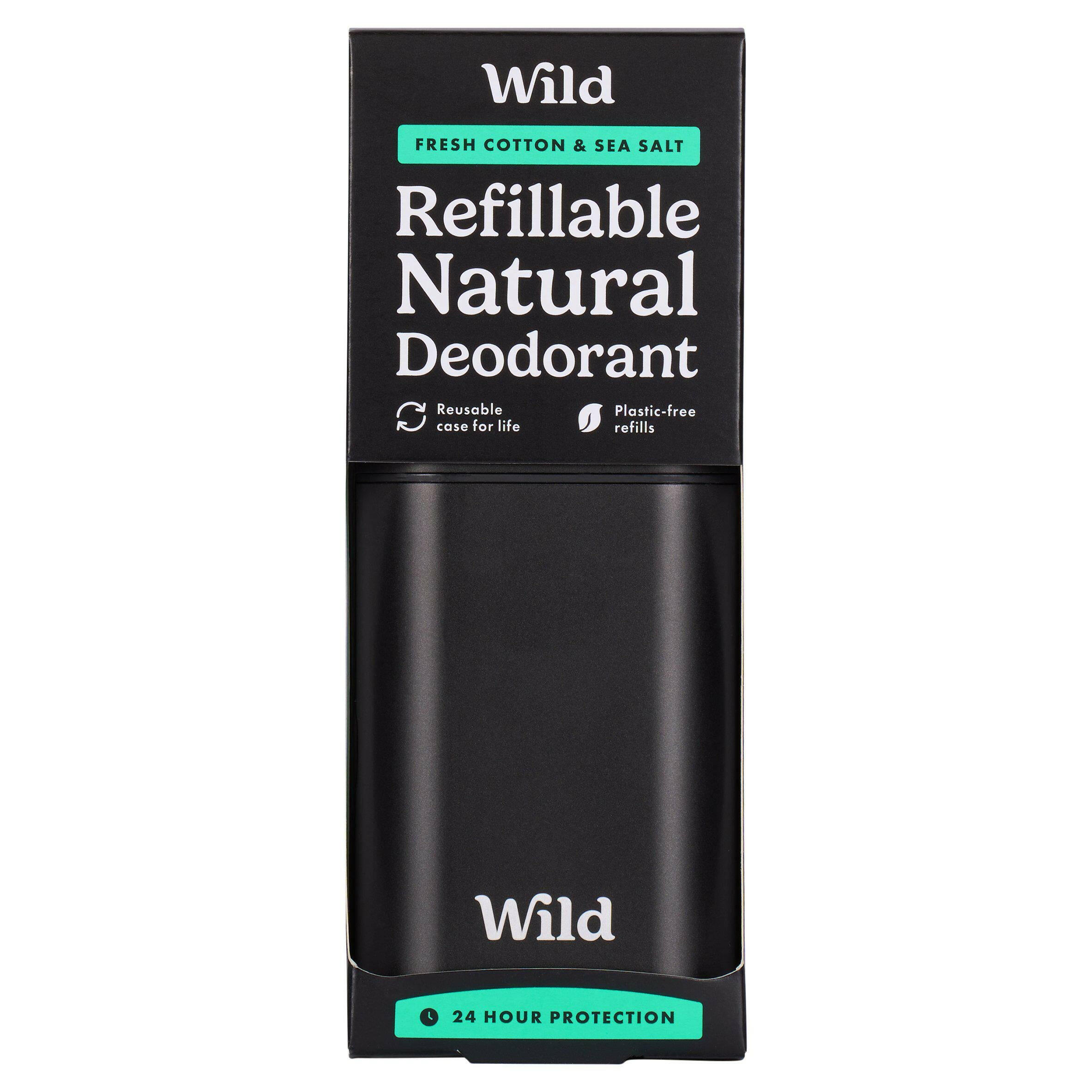 Wild Refillable Natural Deodorant 40g GOODS Sainsburys