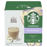 Starbucks White Mocha by Nescafe Dolce Gusto Coffee Pods x12 GOODS Sainsburys